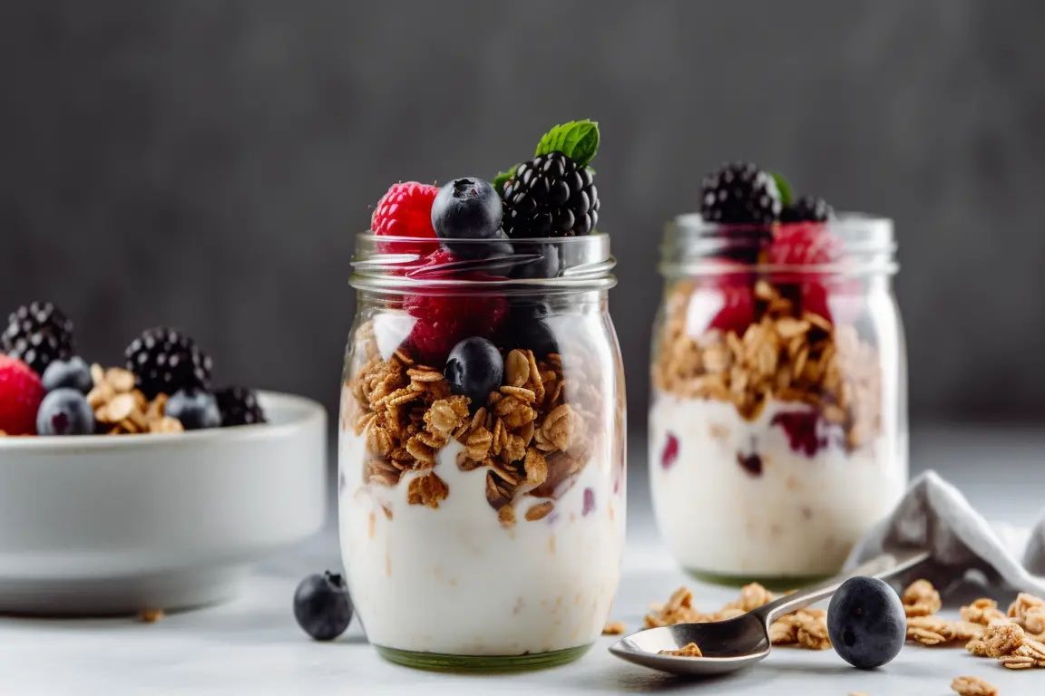 Mason Jar Parfaits